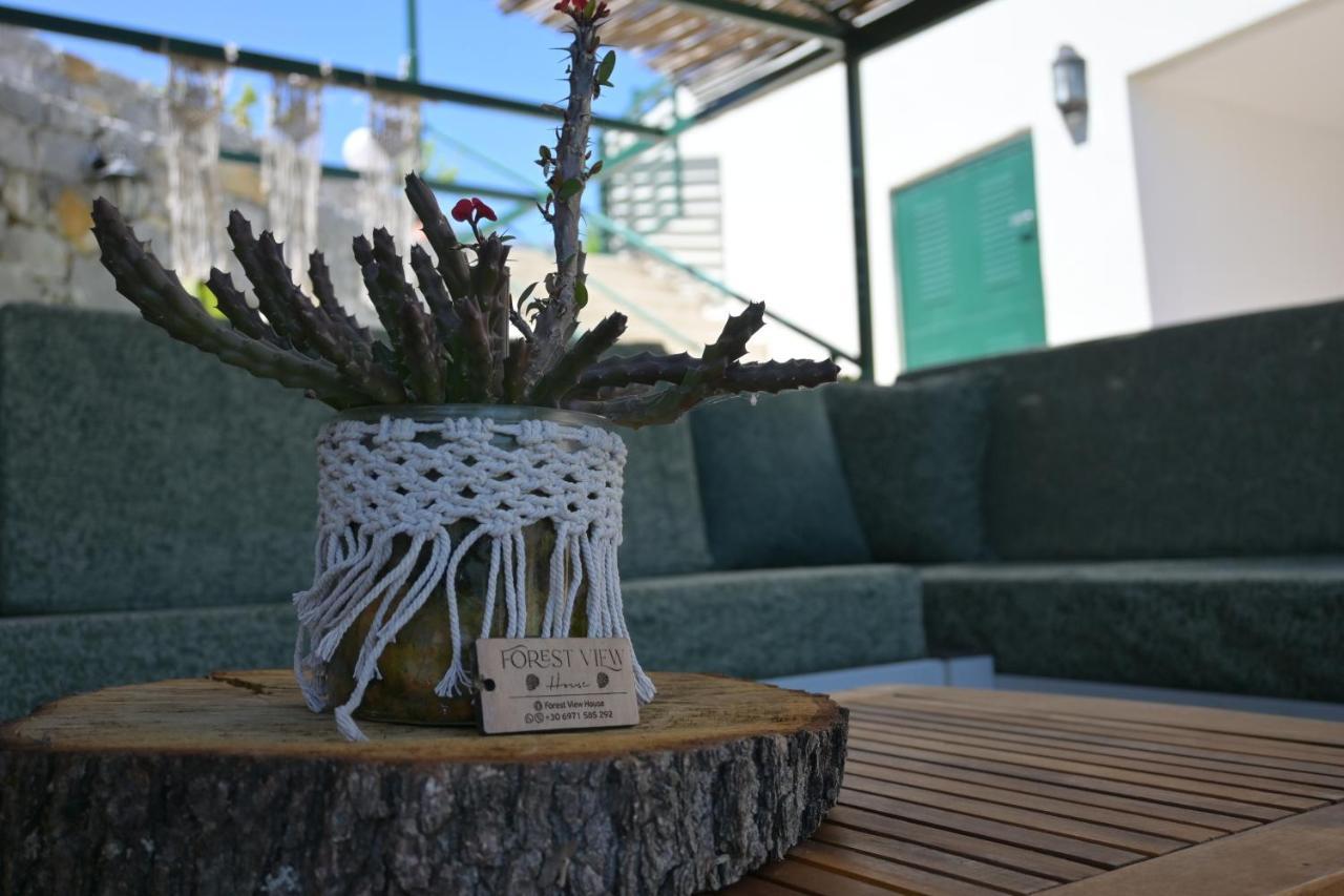 Forest View House In South Rethymno Kanevos Dış mekan fotoğraf